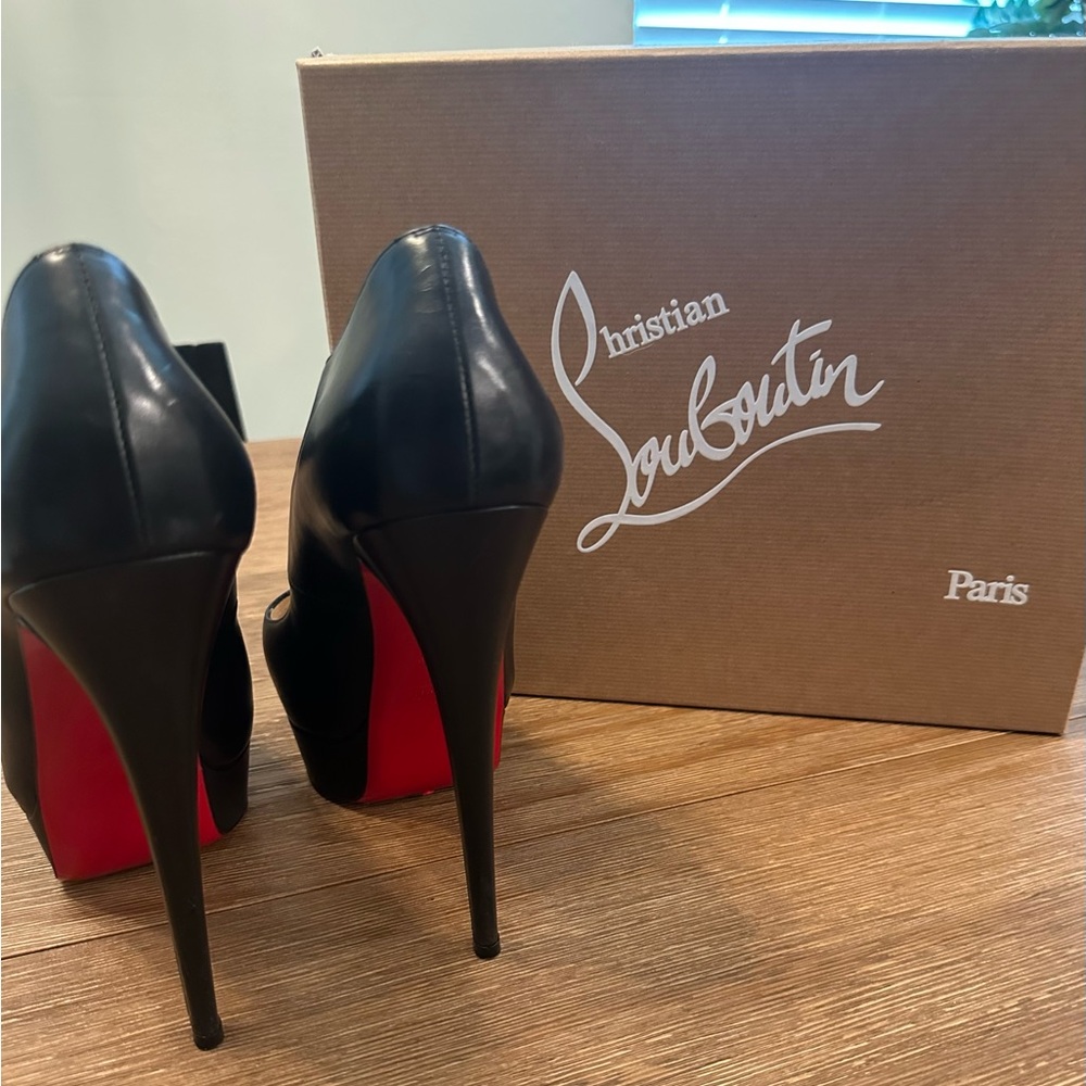 Christian Louboutin Alta Poppins Mary Jane Platform Pump
